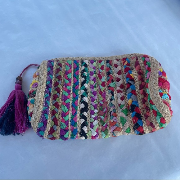 Colorful Woven Clutch - Picture 3 of 14